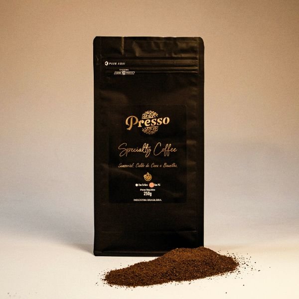 CAFÉ PRESSO ESPECIAL EM PÓ 250g